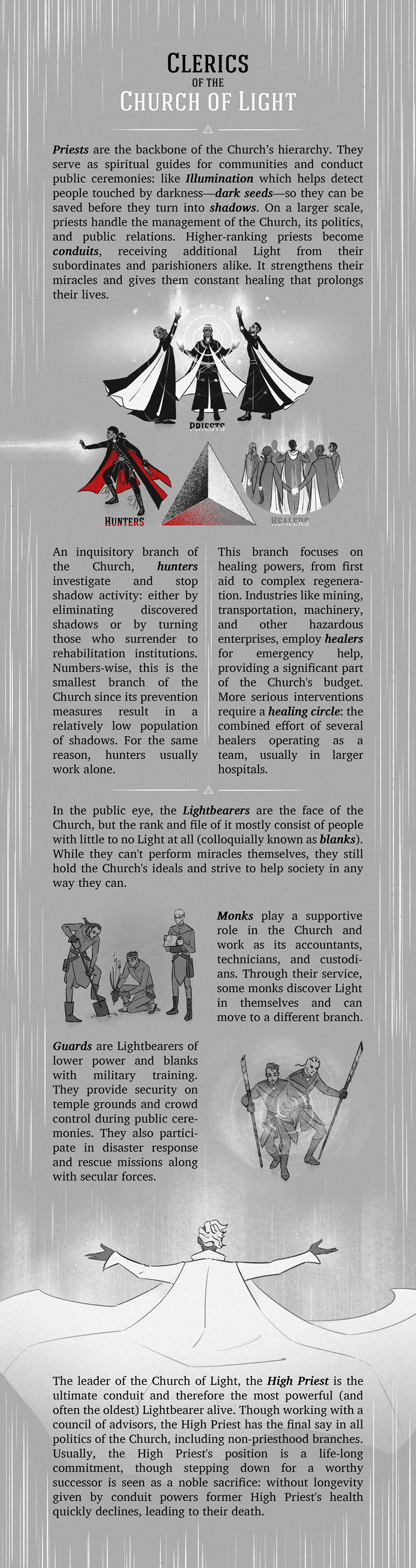 About Clerics